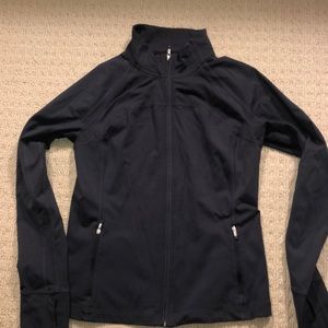 Gap Fit Dark Gray Zipup Athletic Jacket